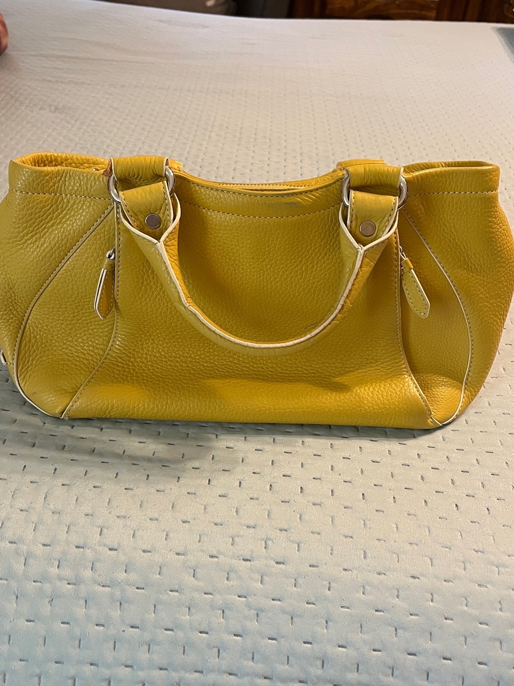 Cole Haan leather satchel